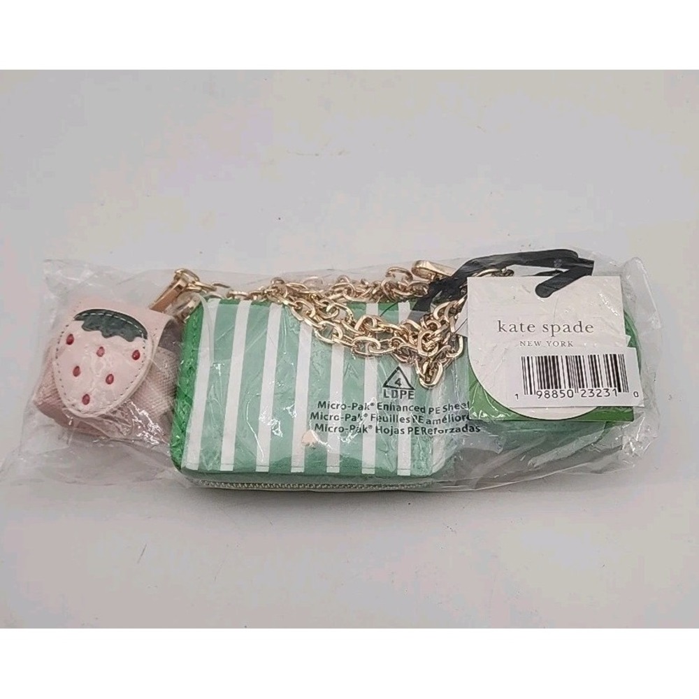 New Stripe Mini Crossbody Bag Kate Spade new‎ york x Target Green/White